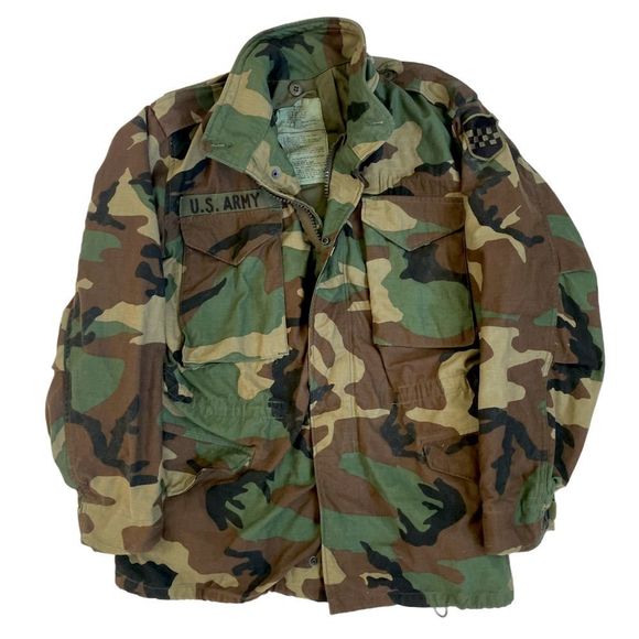 Vintage Other - Vintage 1987 Military Field Jacket Cold Weather US Army Rare 99Infantry Division